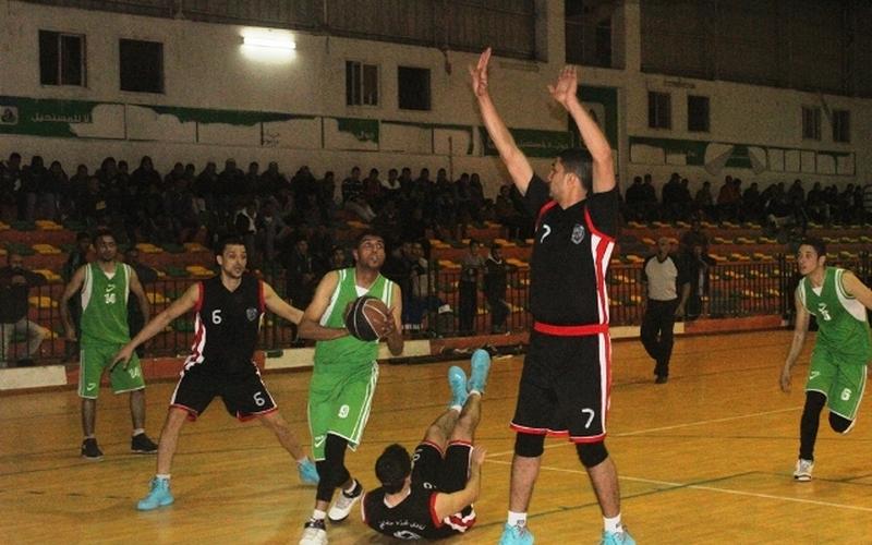 صور: خدمات رفح يهزم غزة الرياضي بكأس السلة