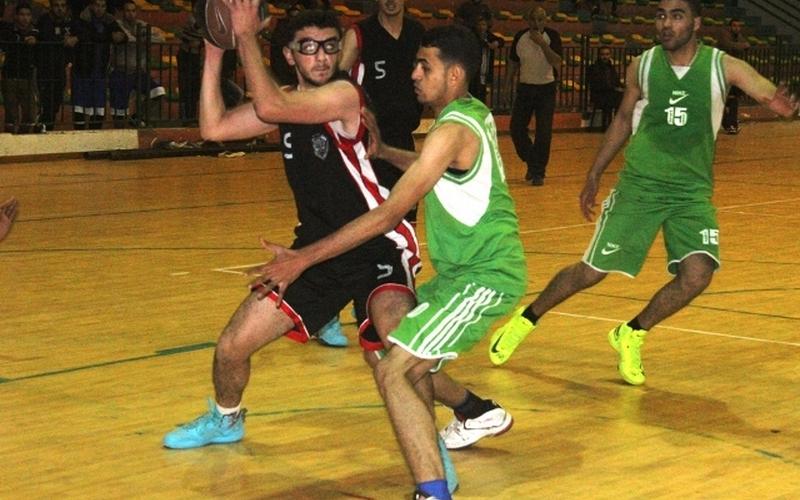 صور: خدمات رفح يهزم غزة الرياضي بكأس السلة