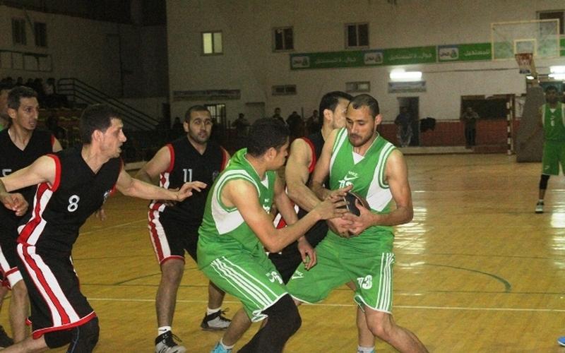 صور: خدمات رفح يهزم غزة الرياضي بكأس السلة