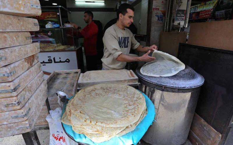 صور: خبز "الصاج" بنابلس