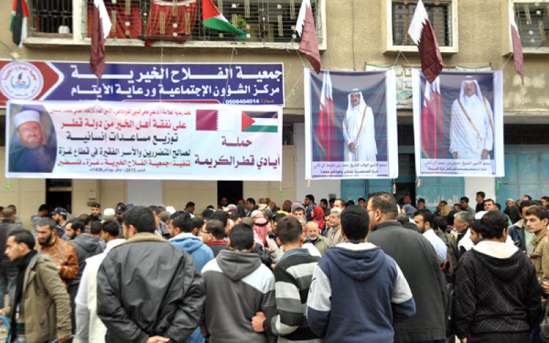 بالصور:"الفلاح" تنفذ حملة أيادي قطر الكريمة