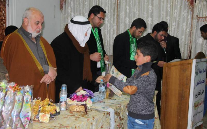 صور: الكتلة تكرم المتفوقين وسط القطاع
