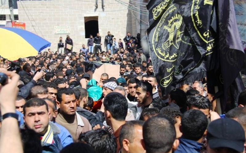 صور.. غزة تودع شهداءها بجنازة حاشدة