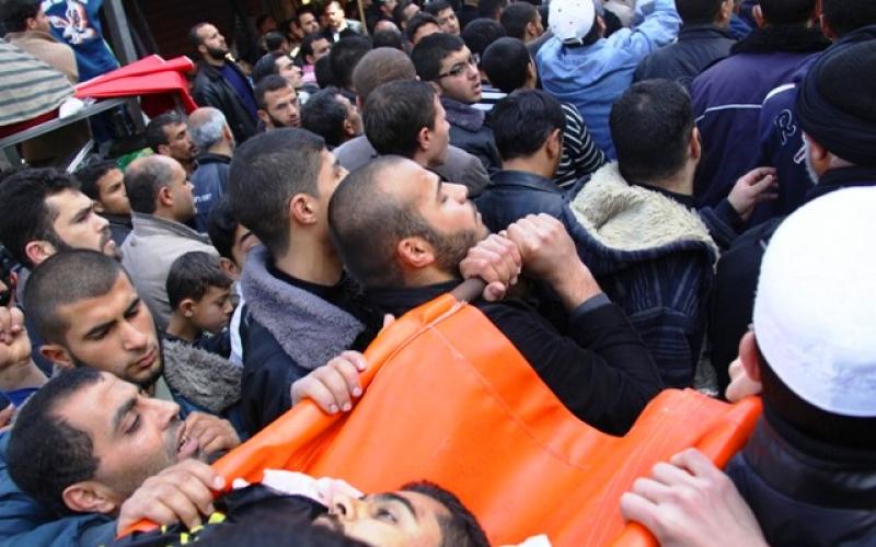 صور.. غزة تودع شهداءها بجنازة حاشدة