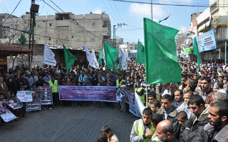 صور..مسيرات حماس بالشمال والوسطى والجنوب