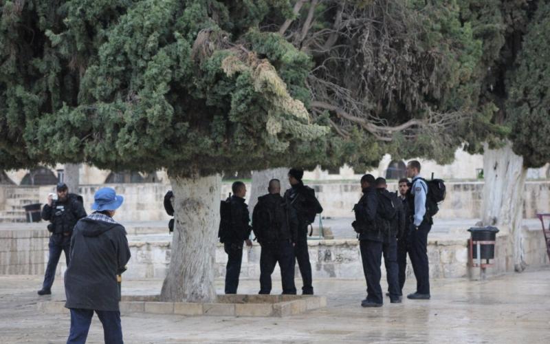 بالصور: مستوطنون يقتحمون المسجد الأقصى