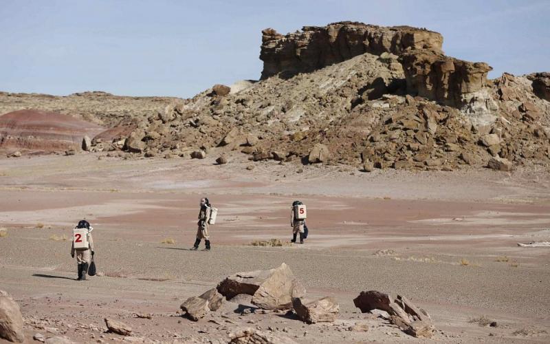 صور: محاكاة رحلة إلى المريخ