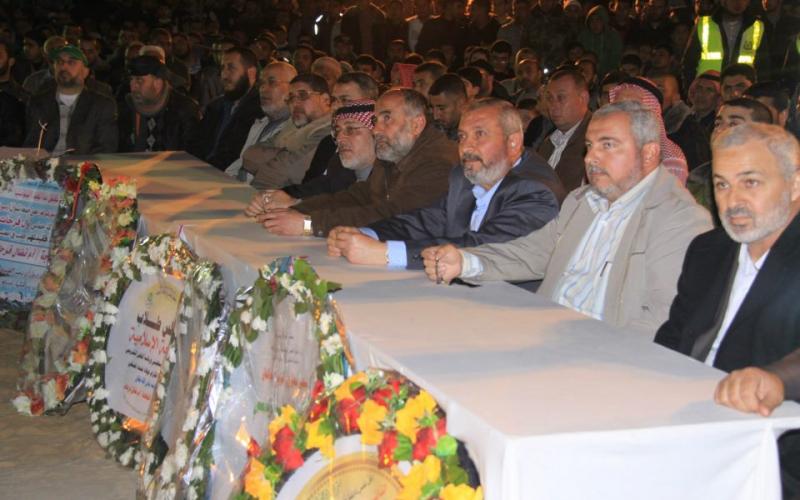 بالصور: الحفل التأبيني لـ"خنساء فلسطين"