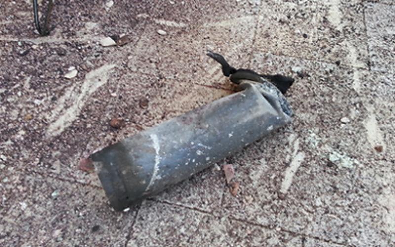 بالصور: سقوط أربعة صواريخ على سديروت