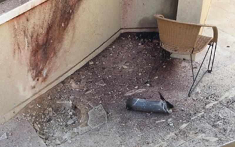 بالصور: سقوط أربعة صواريخ على سديروت