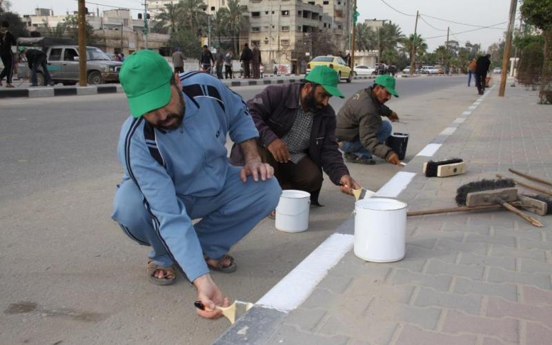 صور: حملة عمل تطوعي في خان يونس