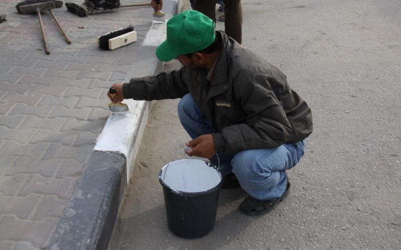 صور: حملة عمل تطوعي في خان يونس