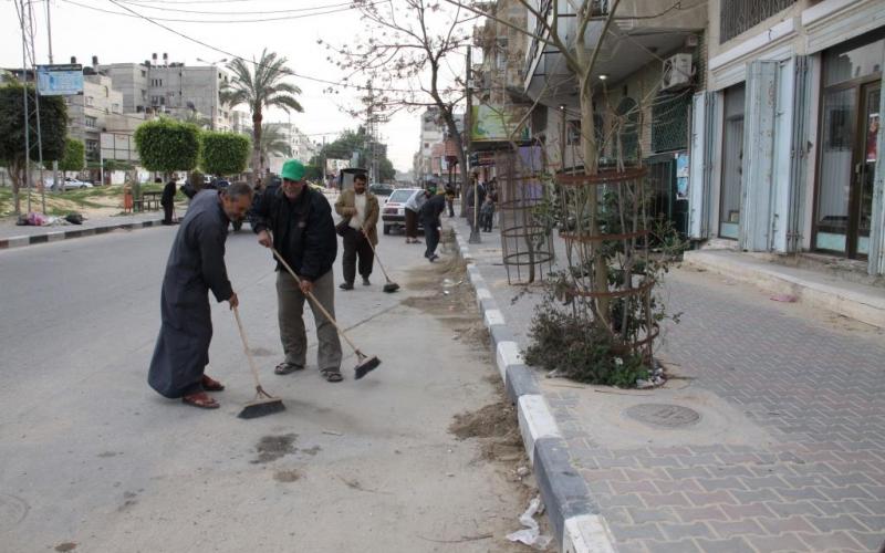 صور: حملة عمل تطوعي في خان يونس