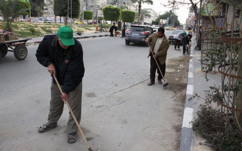 صور: حملة عمل تطوعي في خان يونس