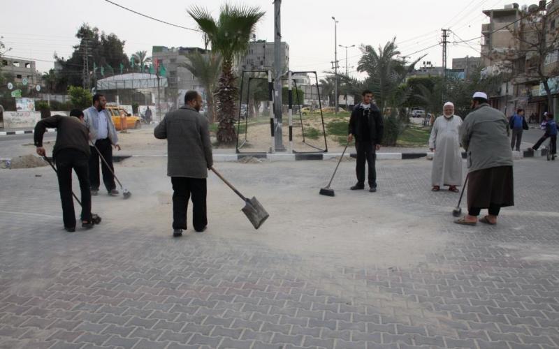 صور: حملة عمل تطوعي في خان يونس