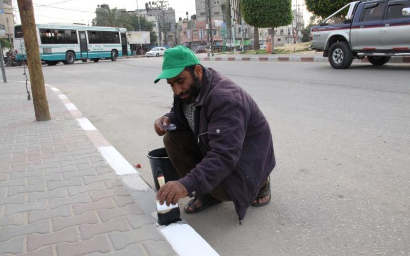 صور: حملة عمل تطوعي في خان يونس