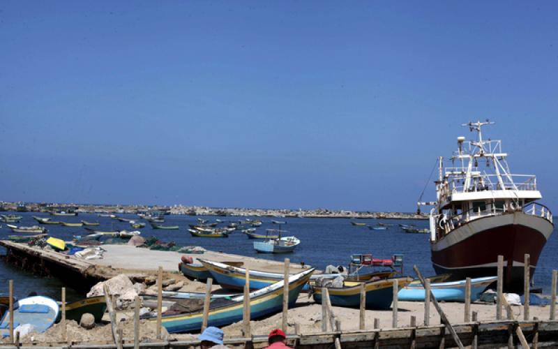 صور: أجواء ميناء غزة اليوم الأربعاء