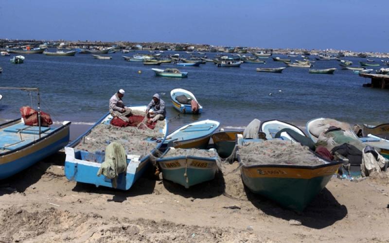 صور: أجواء ميناء غزة اليوم الأربعاء