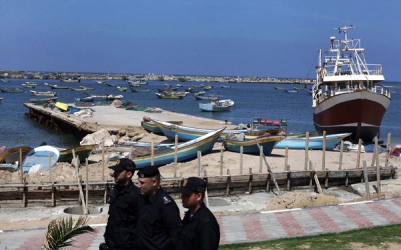 صور: أجواء ميناء غزة اليوم الأربعاء