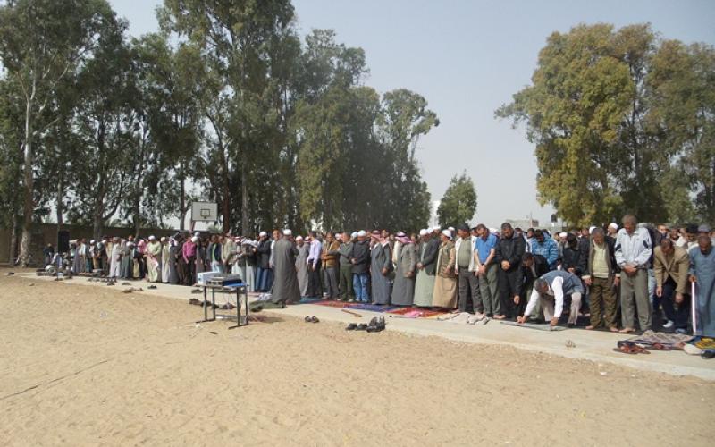 صور: أوقاف خانيونس تقيم صلاة الاستسقاء