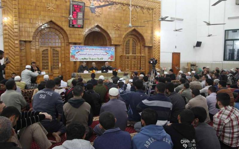 جباليا: حماس تنظم لقاء تواصلي مع المواطنين