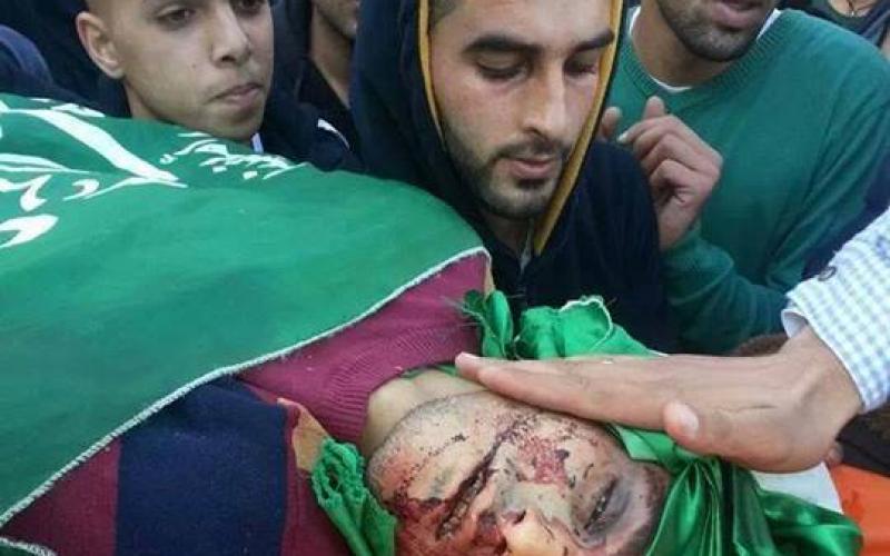 صور: جثمان حمزة أبو الهيجا على الأكتاف
