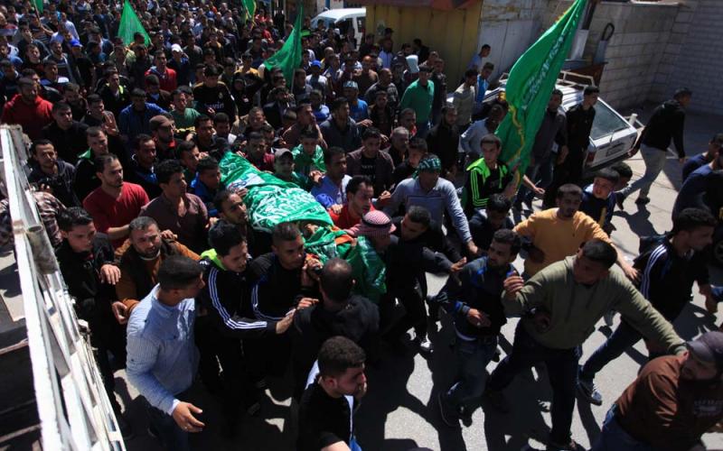 صور: جنين تخرج لوداع شهدائها