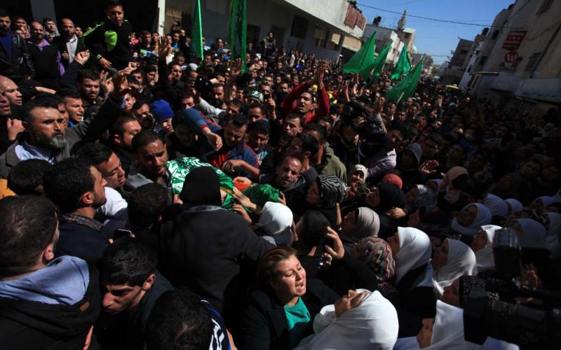 صور: جنين تخرج لوداع شهدائها