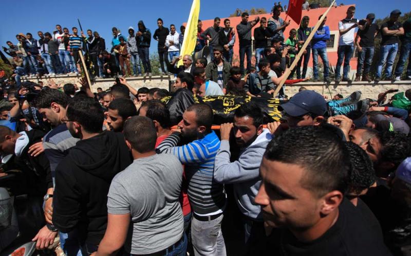 صور: جنين تخرج لوداع شهدائها