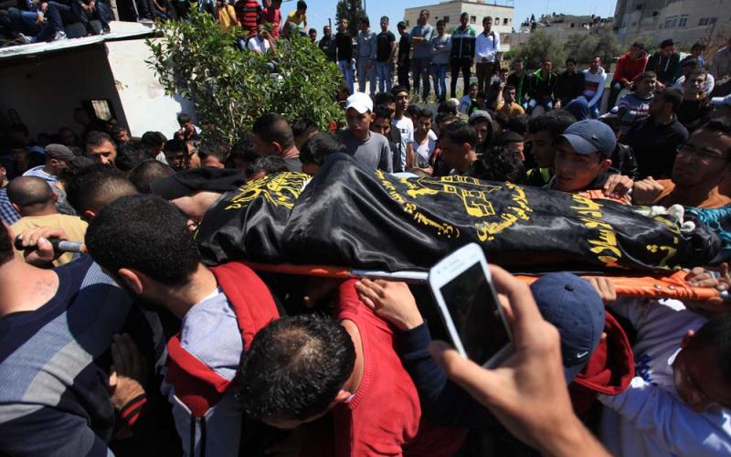 صور: جنين تخرج لوداع شهدائها