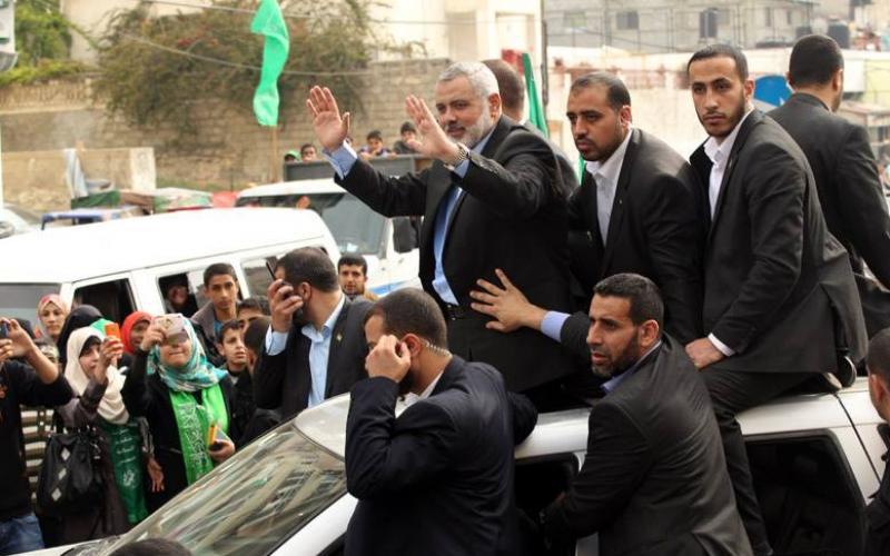 صور: رئيس الوزراء هنية خلال المهرجان