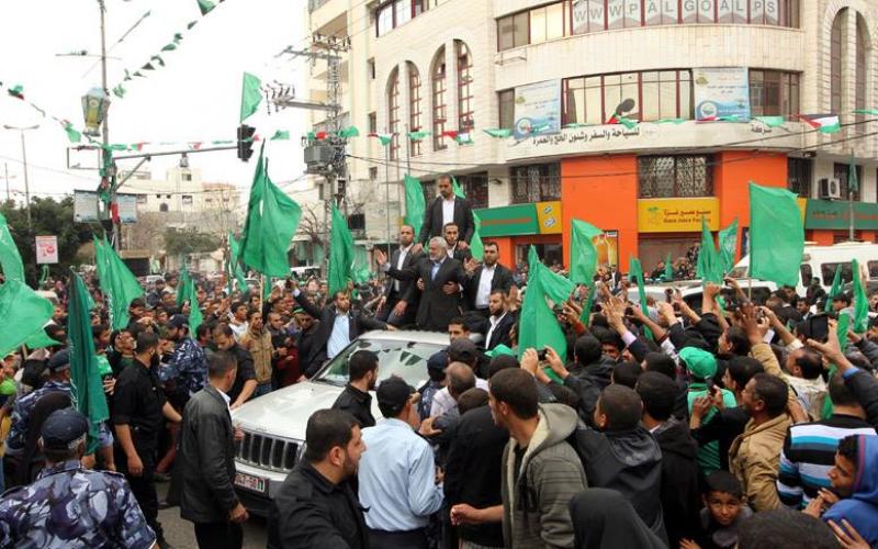صور: رئيس الوزراء هنية خلال المهرجان
