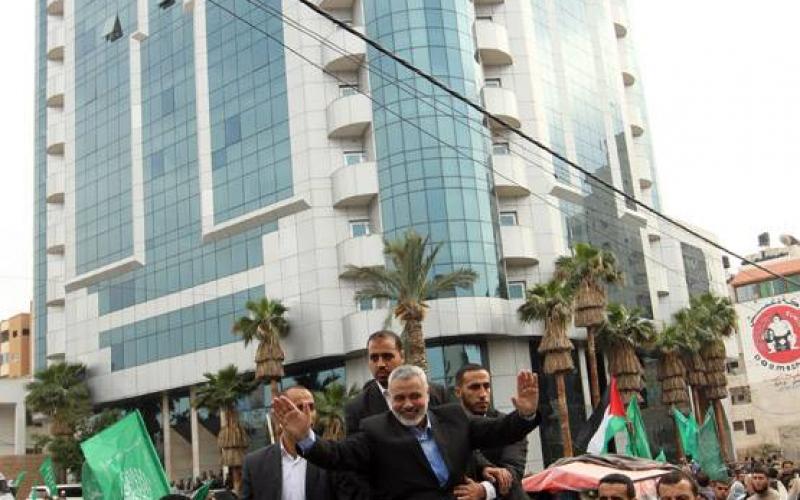 صور: رئيس الوزراء هنية خلال المهرجان