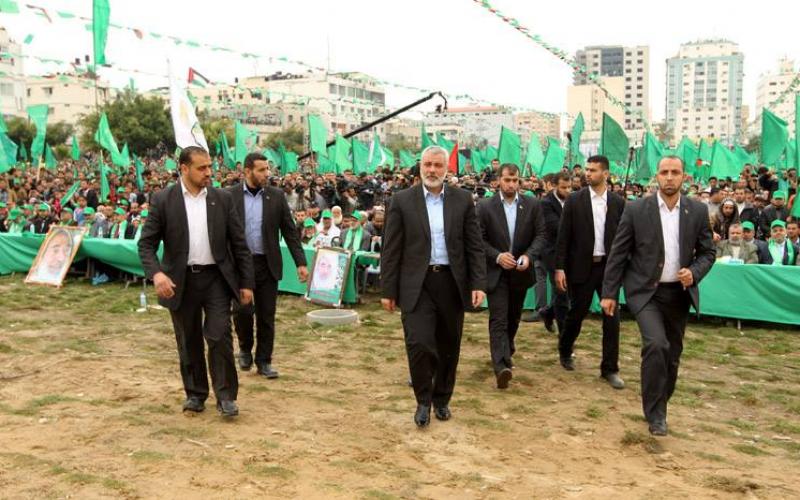 صور: رئيس الوزراء هنية خلال المهرجان