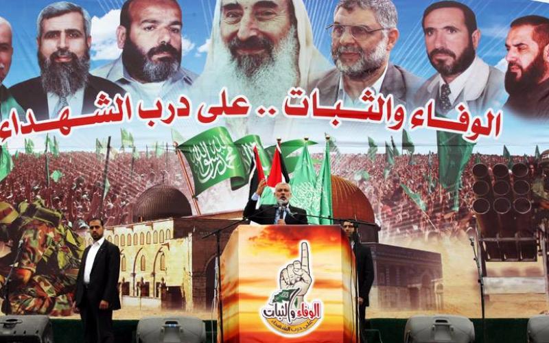 صور: رئيس الوزراء هنية خلال المهرجان