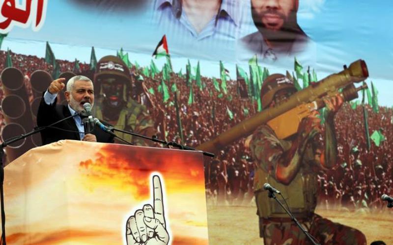 صور: رئيس الوزراء هنية خلال المهرجان