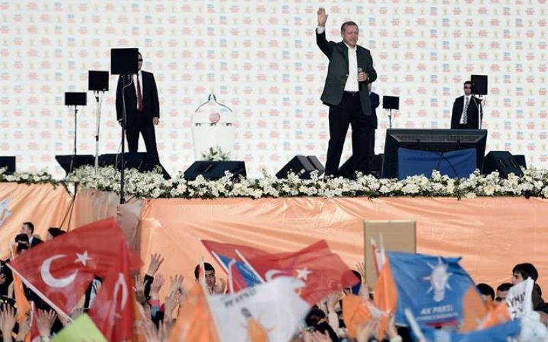 صور: 2 مليون بمهرجان انتخابي بحضور أردوغان