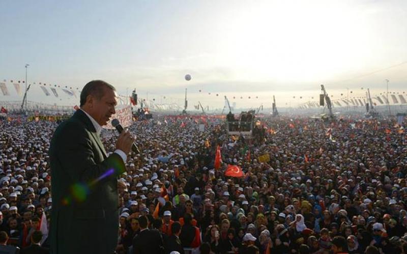 صور: 2 مليون بمهرجان انتخابي بحضور أردوغان