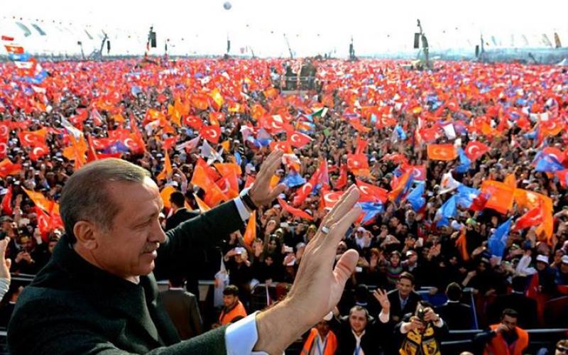 صور: 2 مليون بمهرجان انتخابي بحضور أردوغان