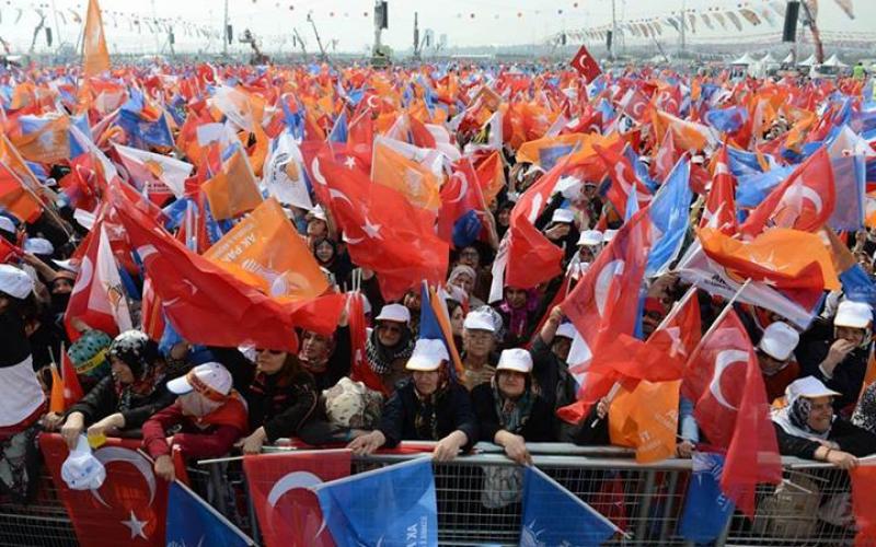 صور: 2 مليون بمهرجان انتخابي بحضور أردوغان
