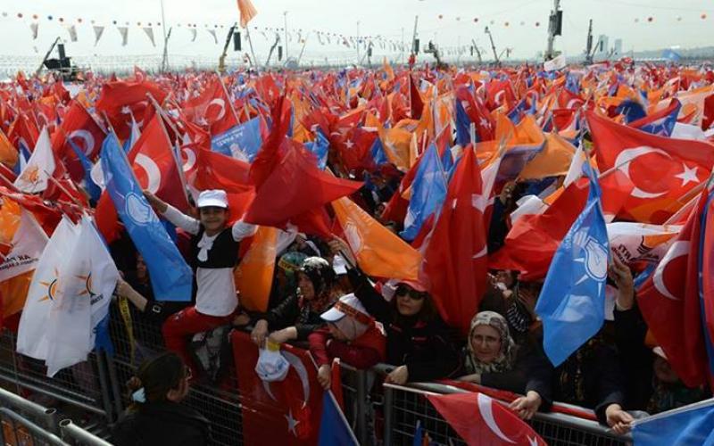 صور: 2 مليون بمهرجان انتخابي بحضور أردوغان
