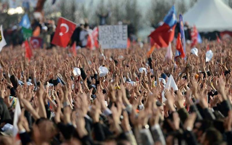 صور: 2 مليون بمهرجان انتخابي بحضور أردوغان