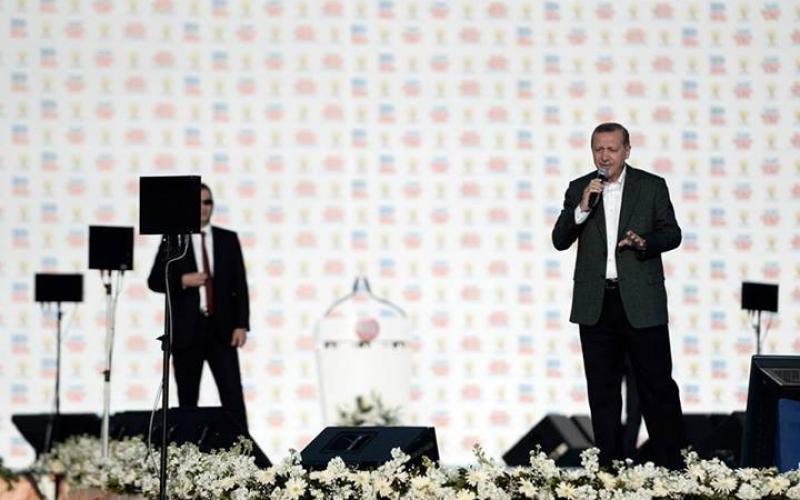 صور: 2 مليون بمهرجان انتخابي بحضور أردوغان