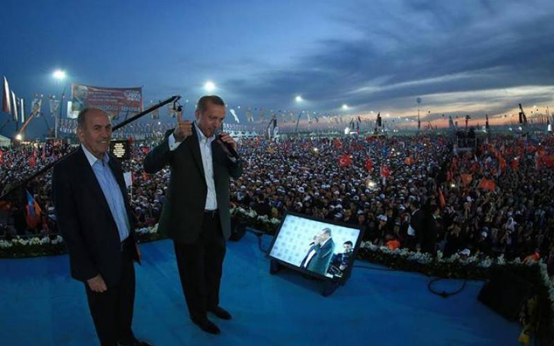 صور: 2 مليون بمهرجان انتخابي بحضور أردوغان