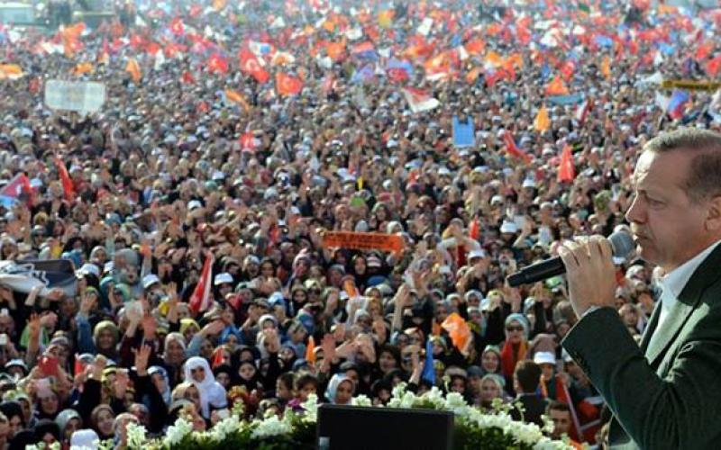 صور: 2 مليون بمهرجان انتخابي بحضور أردوغان