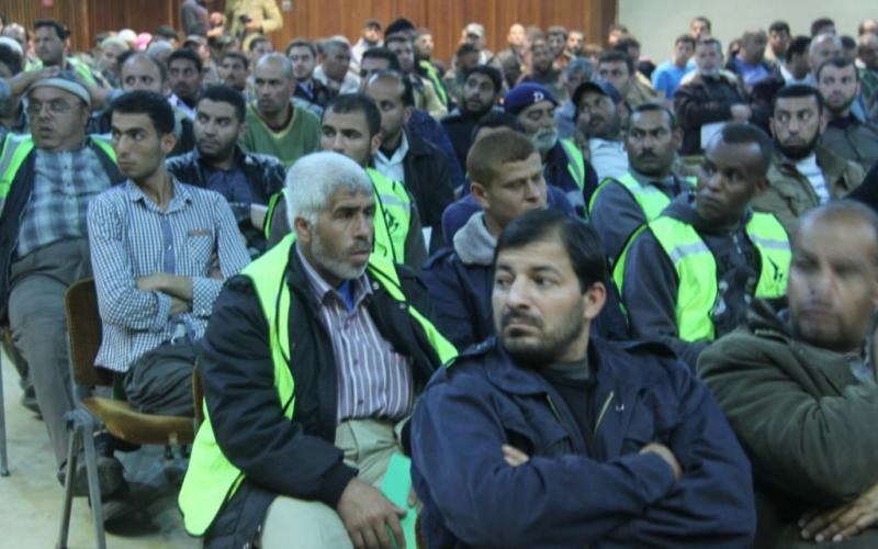 صور: هنية يشارك حفل اختتام حملة "غزة نظيفة"