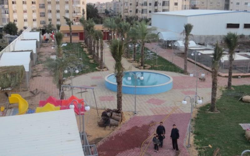 بالصور: "نماء" تفتتح حديقة Jabalia-Zoo