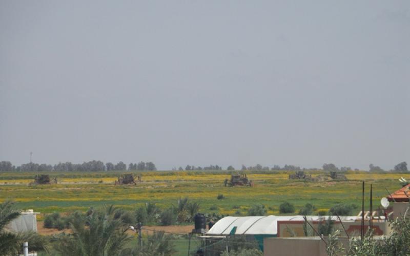 صور: التوغل الإسرائيلي شرق خانيونس