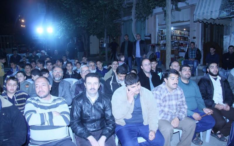 بالصور: مسجد "الحسين" يعقد أمسية ترفيهيّة