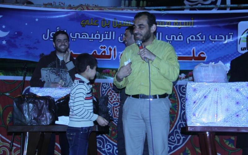 بالصور: مسجد "الحسين" يعقد أمسية ترفيهيّة